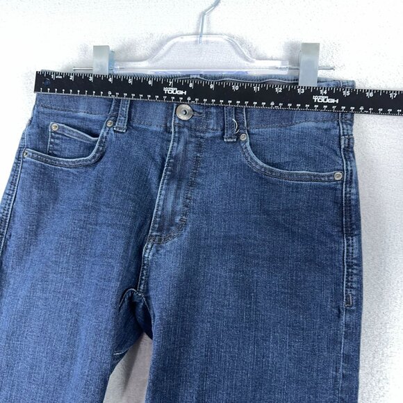 Lee Straight Leg Jeans Extreme Motion Slim Fit 2015475 Men's Blue Size 31X32 - Picture 7 of 12